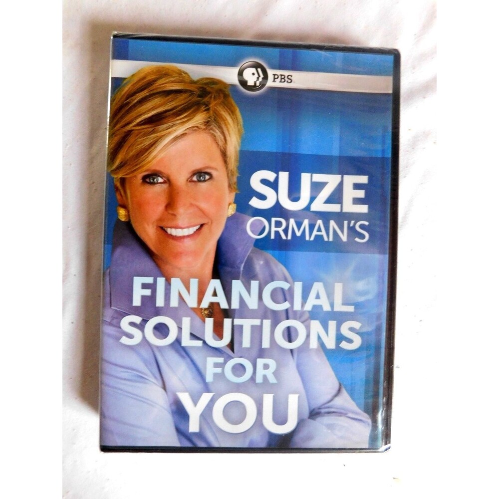 New SUZE ORMAN'S Financial Solutions for You (DVD-2015) PBS Factory Sealed& Book